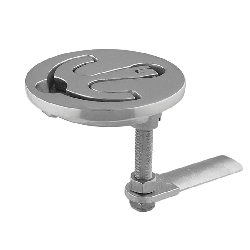 TACO Latch-tite Lifting Handle – 2.5″ Round – Stainless Steel [F16-2500]
