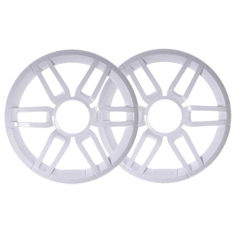 Fusion XS-X65SPW 6.5″ Sports Grill Cover – White f/ XS Series Speakers [010-12878-00]