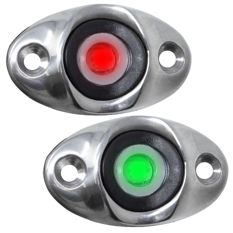TACO Surface Mount LED Side Navigation Light Set – 1-3/4″ [F38-6610D]