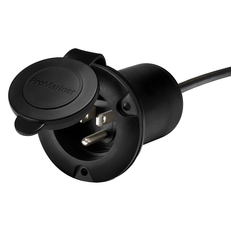 ProMariner Universal AC Plug – Black [51300]