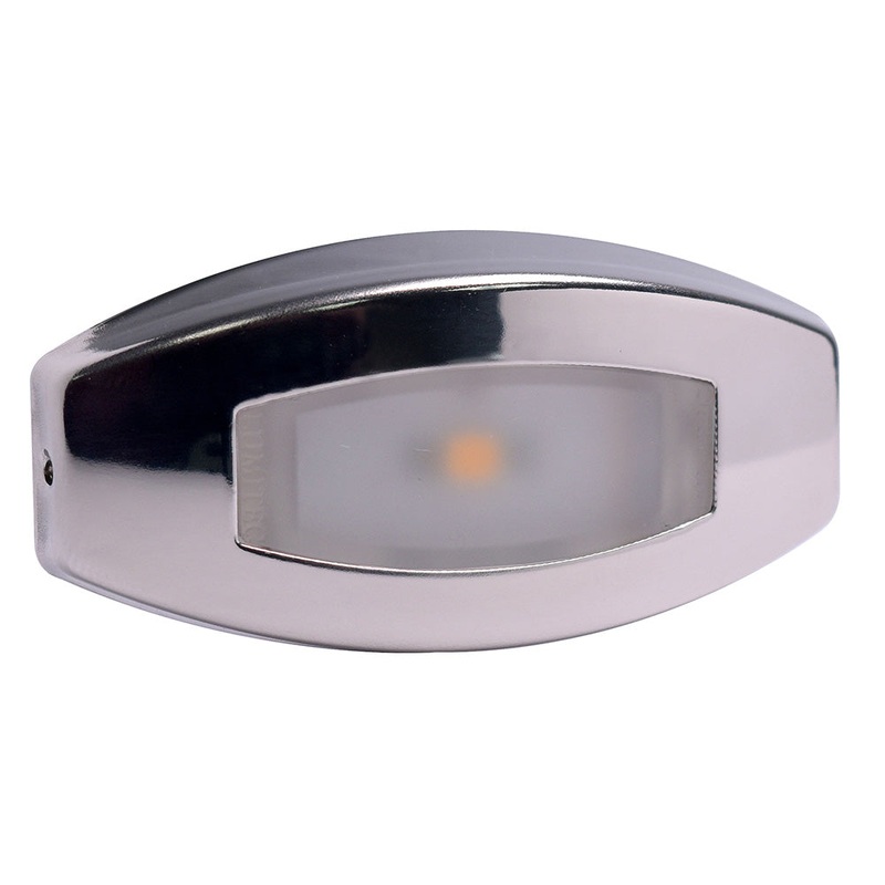 Lumitec Fiji Courtesy Light – Polished Housing – Direct RGBW Lights – 4-Pack [101756]
