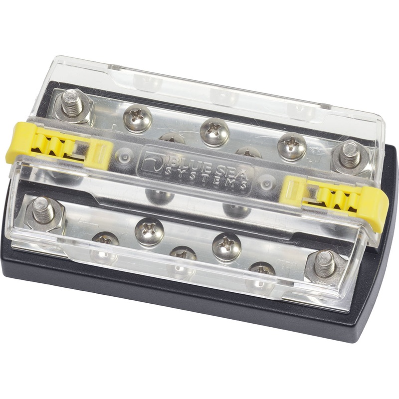 Blue Sea 2723 DualBus Plus 5/16″ Stud – 5 x 10 – 32 Screw Terminal [2723]