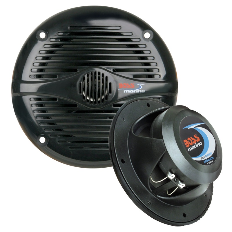 Boss Audio 5.25″ MR50B Speakers – Black – 150W [MR50B]