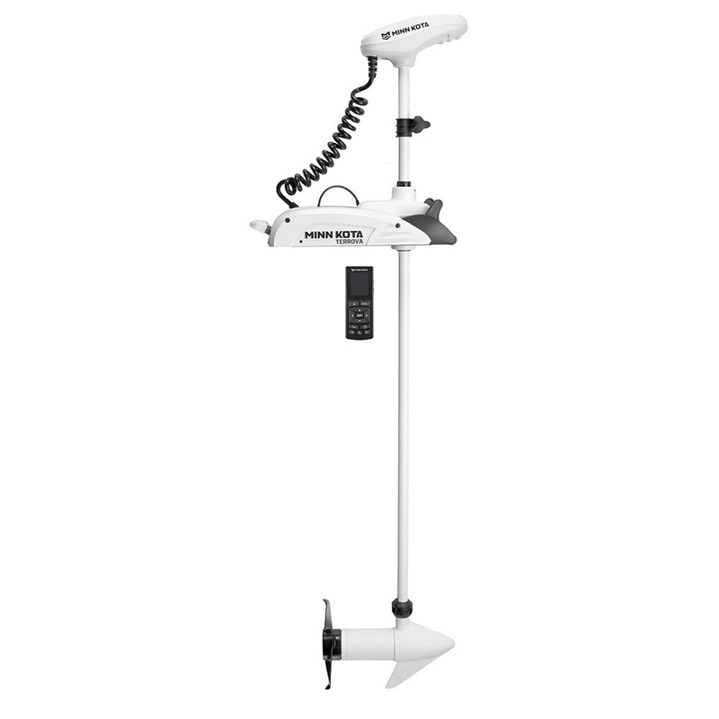 Minn Kota Riptide Terrova 55 Trolling Motor w/Wireless Remote – 12V – 55LB – 60″ [1363771]