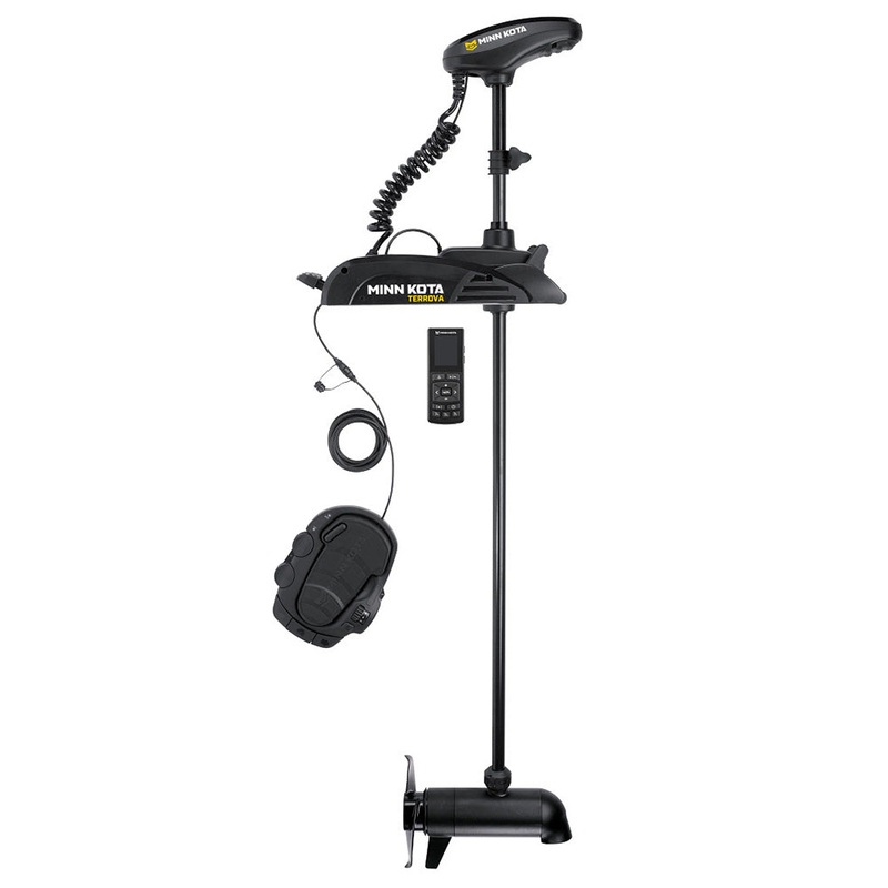 Minn Kota Terrova 112 Trolling Motor w/Wireless Remote – Dual Spectrum CHIRP – 36V – 112LB – 72″ [1358311]