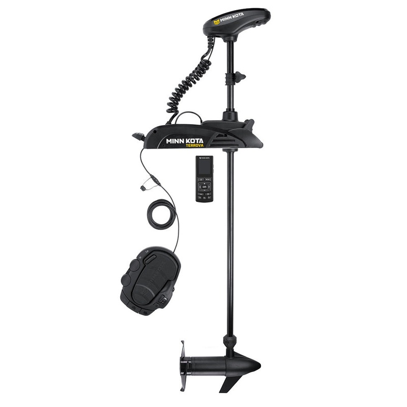Minn Kota Terrova 55 Trolling Motor w/Wireless Remote – Dual Spectrum CHIRP – 12V – 55LB – 45″ [1358355]
