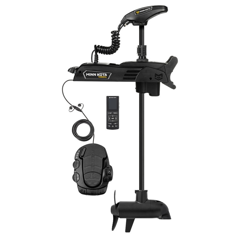 Minn Kota Terrova QUEST 90/115 Trolling Motor w/Wireless Remote – Dual Spectrum CHIRP – 24/36V – 90/115LBS – 45″ [1358200]