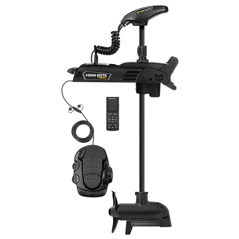 Minn Kota Terrova QUEST 90/115 Trolling Motor w/Wireless Remote – MEGA Down/Side Imaging – 24/36V – 90/115LBS – 45″ [1358210]