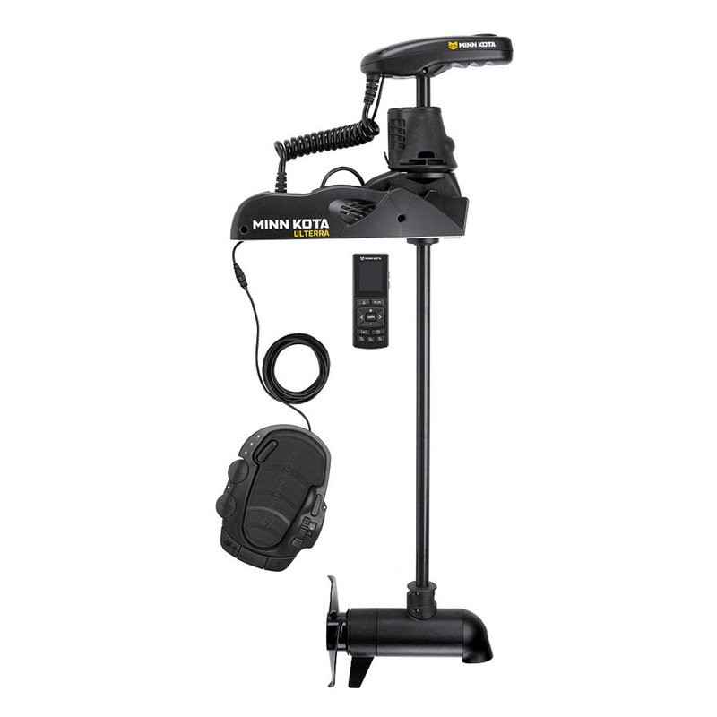 Minn Kota Ulterra 112 Trolling Motor w/Wireless Remote – Dual Spectrum CHIRP – 36V – 112LB – 60″ [1358945]