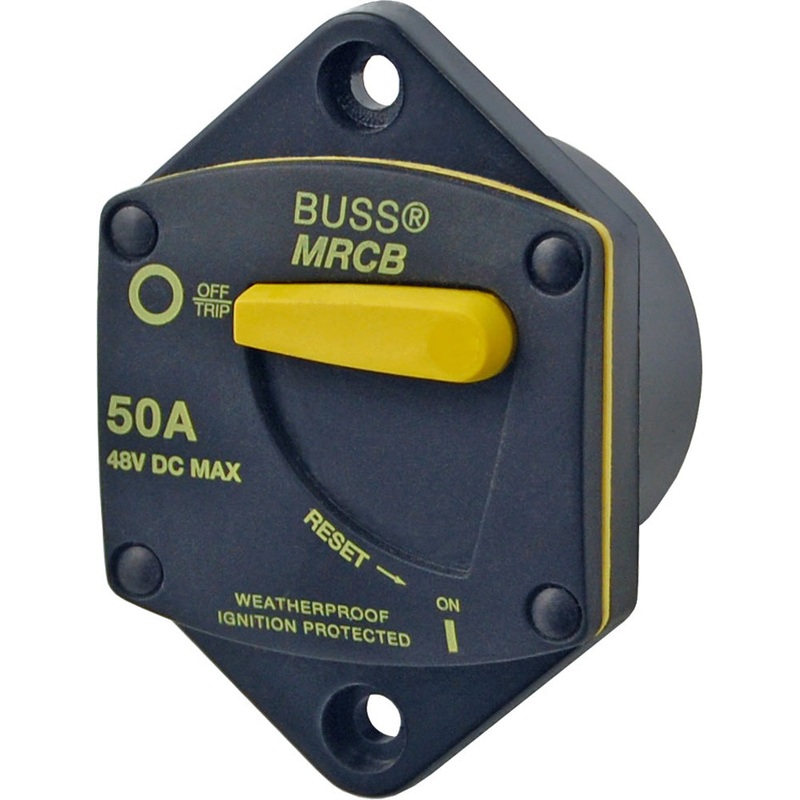 Blue Sea 7042 187-Series Circuit Breaker – Panel Mount 80A [7042]