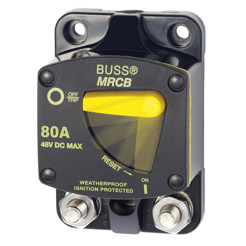 Blue Sea 7142  187 – Series Thermal Circuit Breaker  –  80Amp [7142]