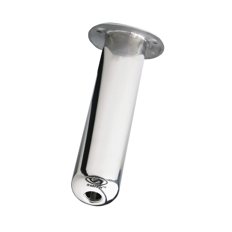 C.E. Smith Flush Mount Rod Holder – 0 Degree 10-1/2″ Deep [53680CA]