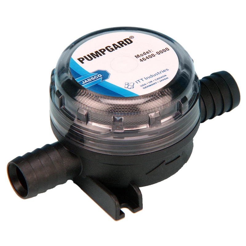 Jabsco Pumpgard In-Line Strainer 3/4″ Barb (Low Profile) [46400-0000]