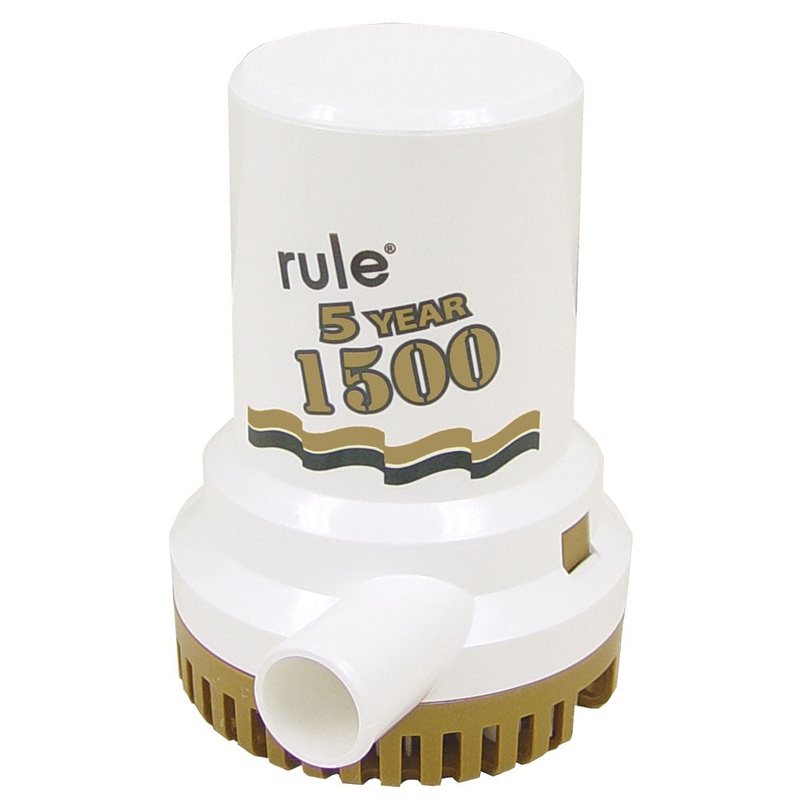 Rule 1500 G.P.H. “Gold Series” Bilge Pump [04]
