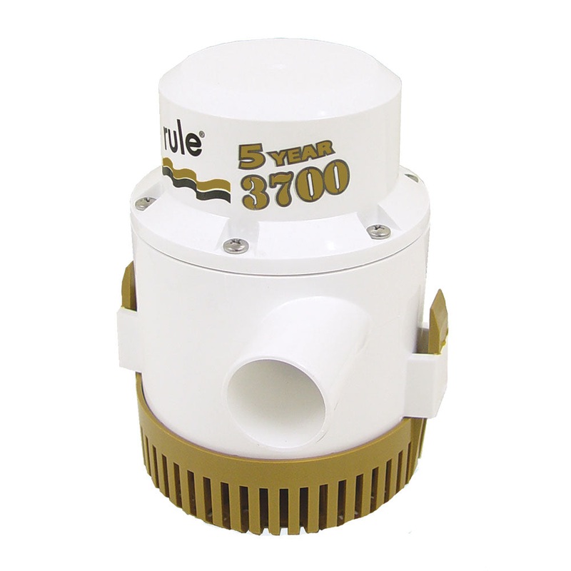 Rule 3700 G.P.H. “Gold Series” Bilge Pump [13A]