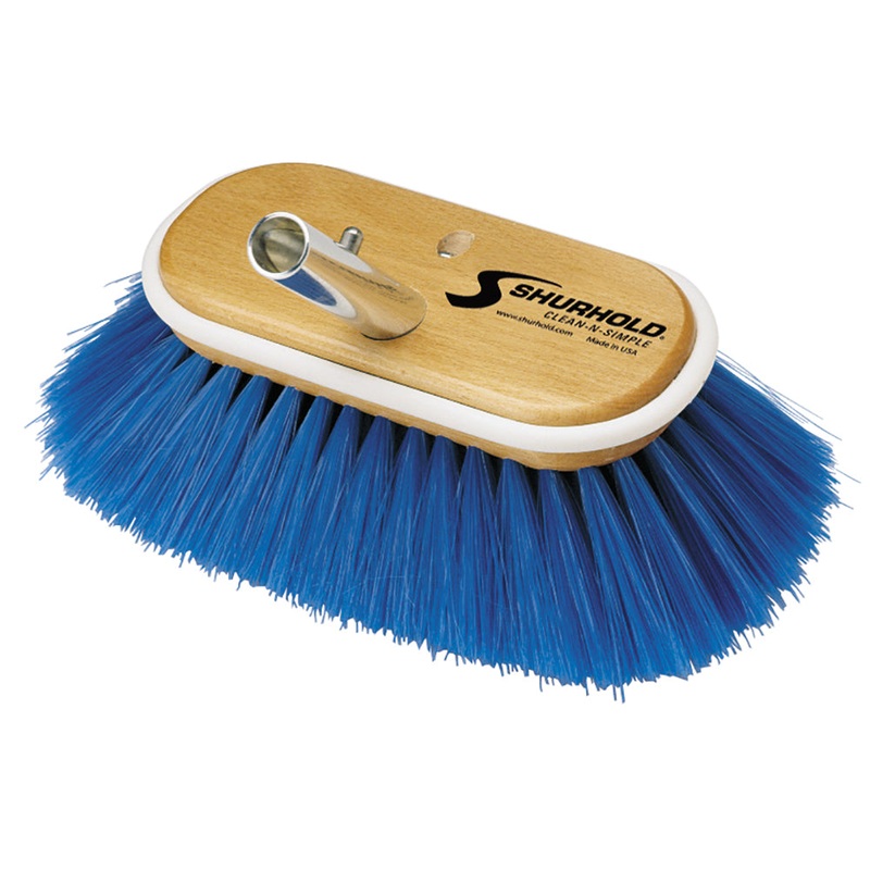 Shurhold 6″ Nylon Extra Soft Bristles Deck Brush [970]
