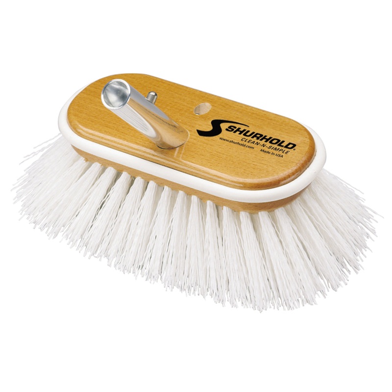 Shurhold 6″ Polypropylene Stiff Bristle Deck Brush [950]