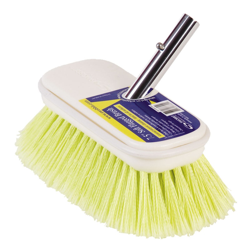 Swobbit 7.5″ Soft Flagged Brush – Yellow [SW77345]