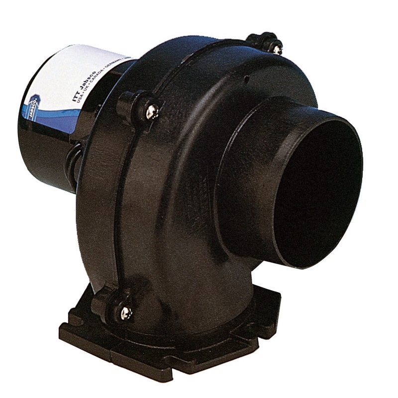 Jabsco 3″ Flangemount Blower – 105 CFM – 12V [35115-0020]