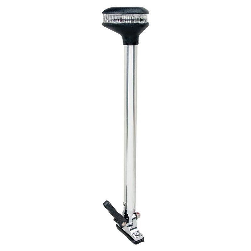 Perko Stealth Series – L.E.D. Fold Down All-Round Light – Vertical Mount 13-3/8″ Height – 2NM Range [1642DP0CHR]