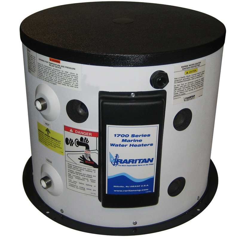 Raritan 12-Gallon Hot Water Heater w/Heat Exchanger – 120v [171211]
