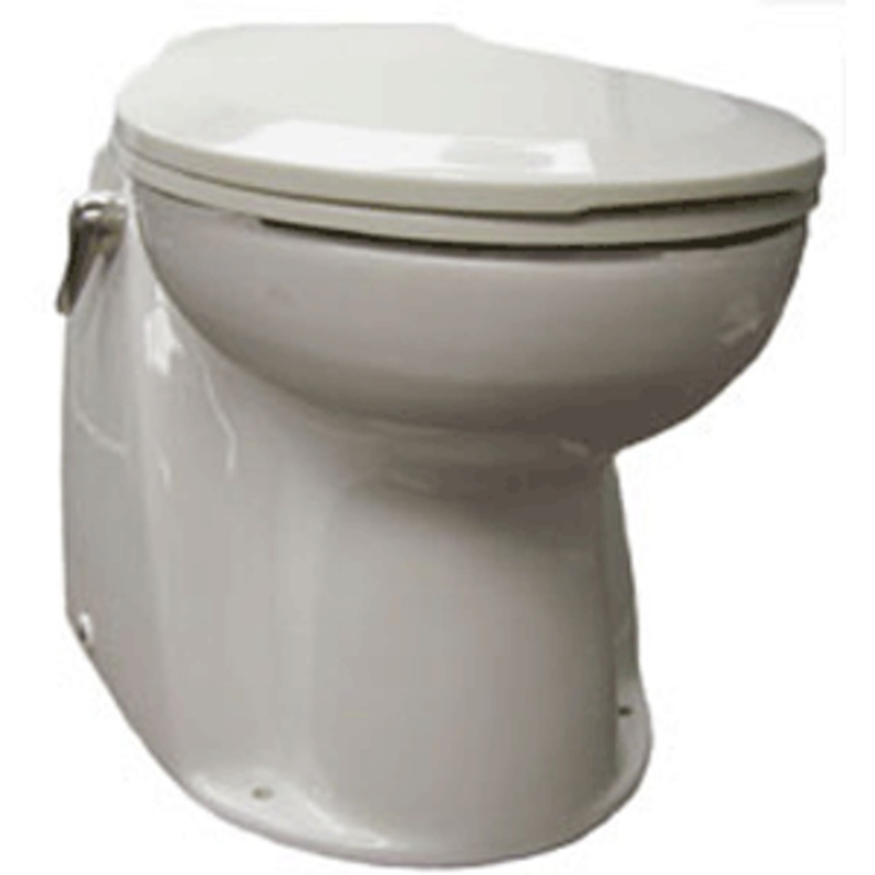 Raritan Atlantes Freedom w/Vortex-Vac – Household Style – White – Remote Intake Pump – Smart Toilet Control – 12v [AVHWR01203]