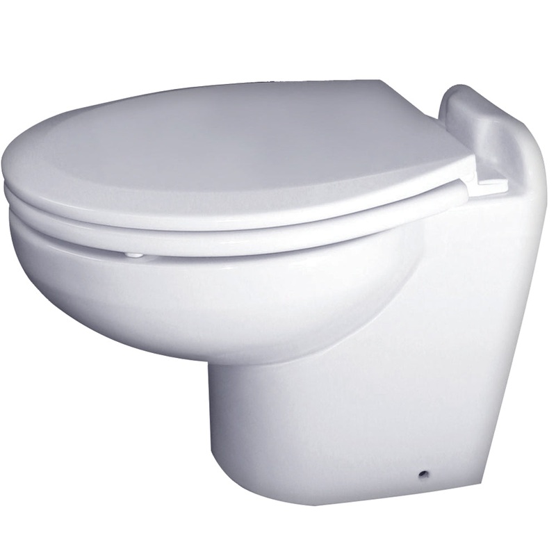 Raritan Marine Elegance – White – Household Style – Remote Intake Pump – Smart Toilet Control – 12v [220HR012]
