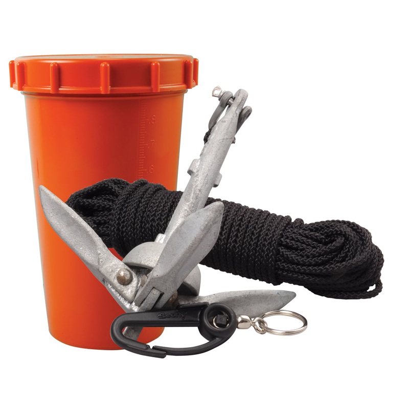 Scotty Anchor Kit – 1.5lbs Anchor & 50′ Nylon Line [797]