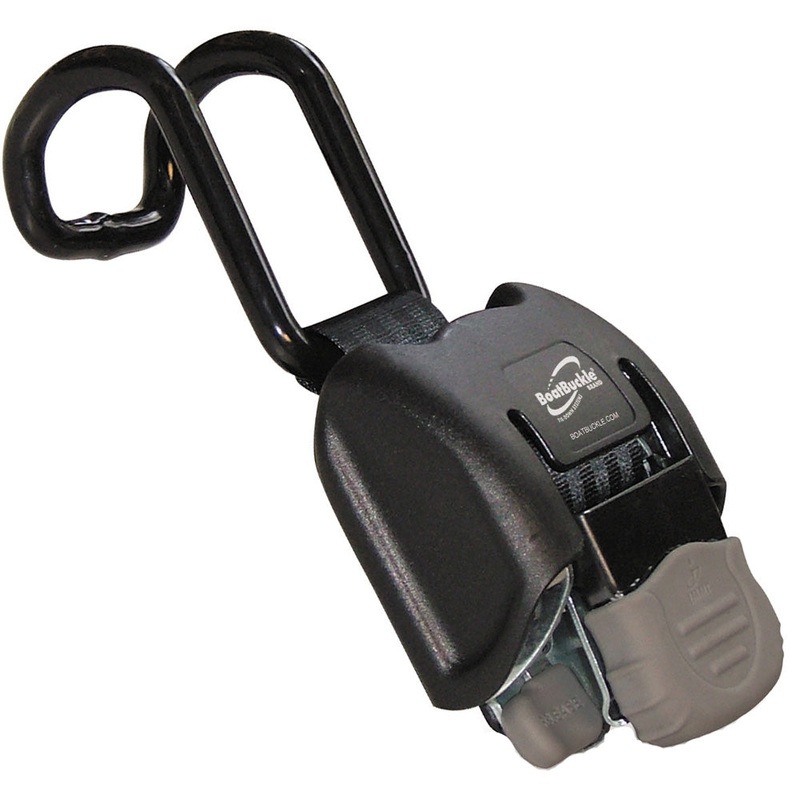 BoatBuckle G2 Retractable Gunwale Tie-Down – 2″-38″ – Pair [F14221]
