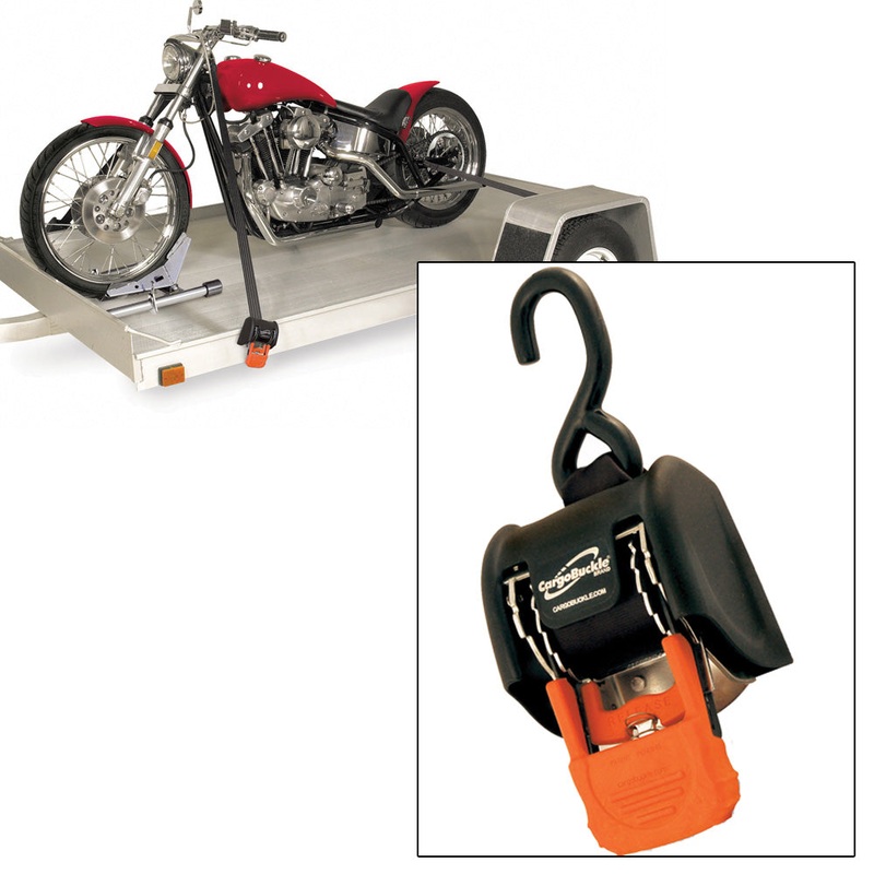 CargoBuckle G3 Retractable Ratchet Tie-Down – 2″ x 72″ – Pair [F18800]