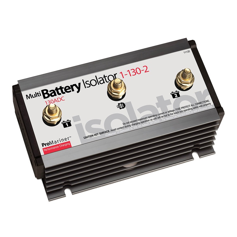 ProMariner Battery Isolator – 130 AMP – 1 Alternator – 2 Battery [11132]