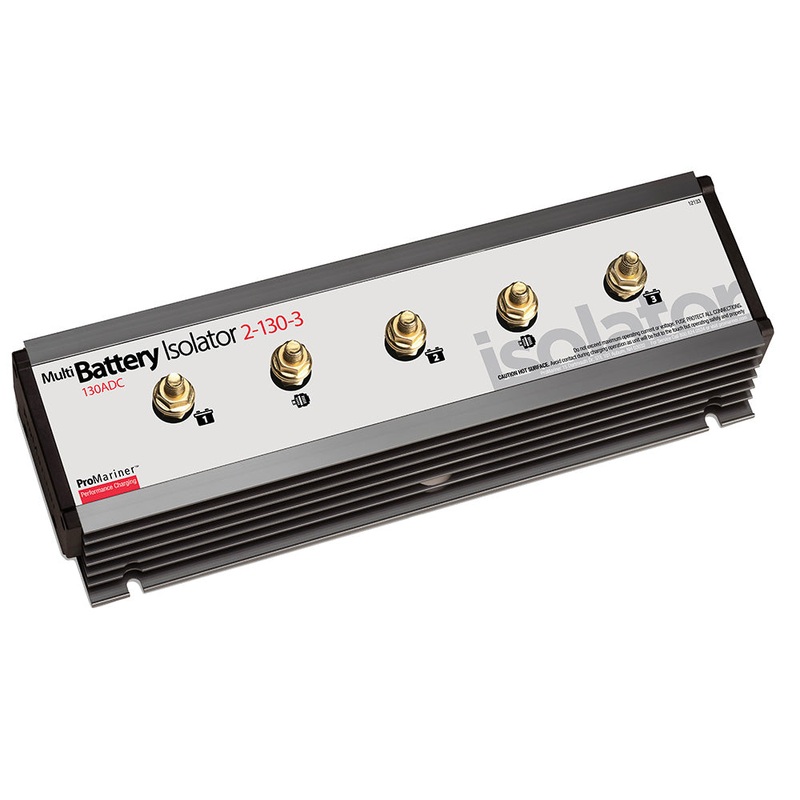 ProMariner Battery Isolator – 130 AMP – 2 Alternator – 3 Battery [12133]