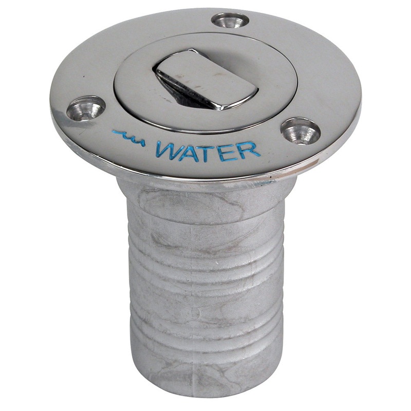 Whitecap Bluewater Push Up Deck Fill – 1-1/2″ Hose – Water [6995CBLUE]