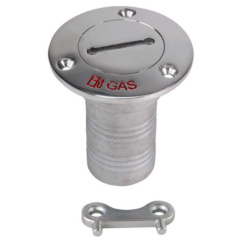 Whitecap Hose Deck Fill 1-1/2″ Hose – Gas [6123C]