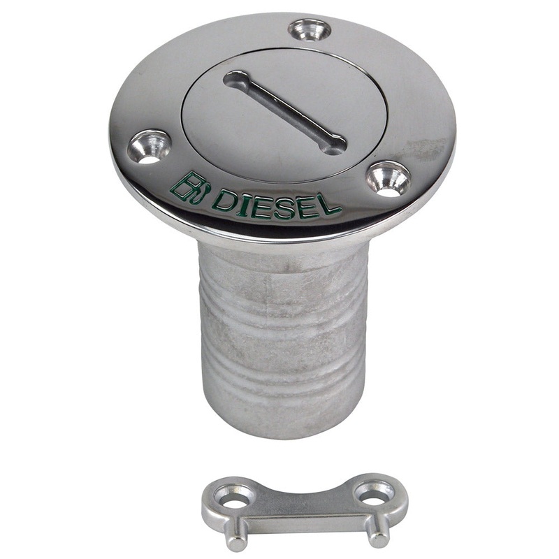 Whitecap Hose Deck Fill – 2″ Hose – Diesel [6395C]