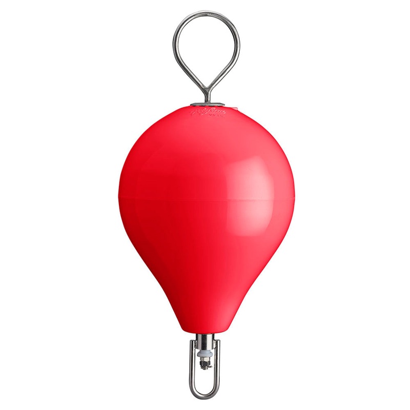Polyform 13.5″ CM Mooring Buoy w/SS Iron – Red [CM-2-SS RED/SS]