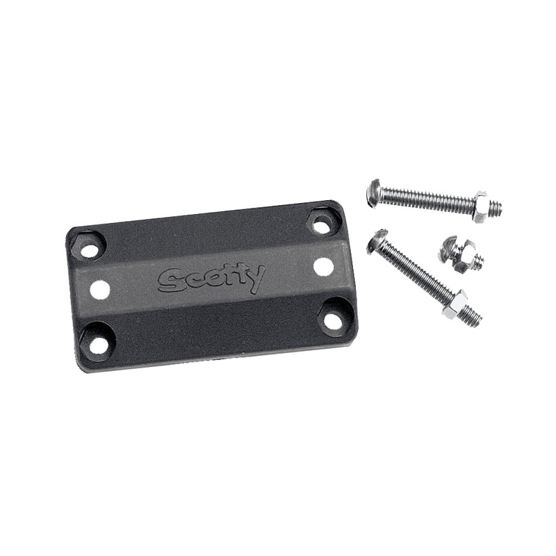 Scotty 242 Rail Mounting Adapter 7/8″-1″ – Black [242-BK]
