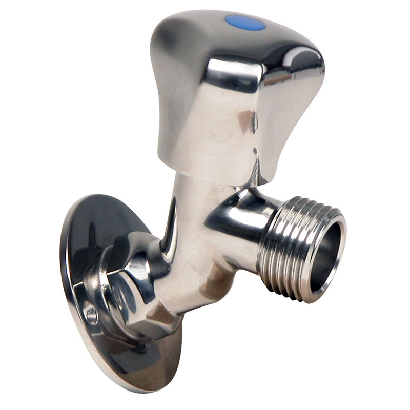 Whitecap S.S. Faucet 2-3/16″ Base 3-3/16″ Depth [P-2456C]