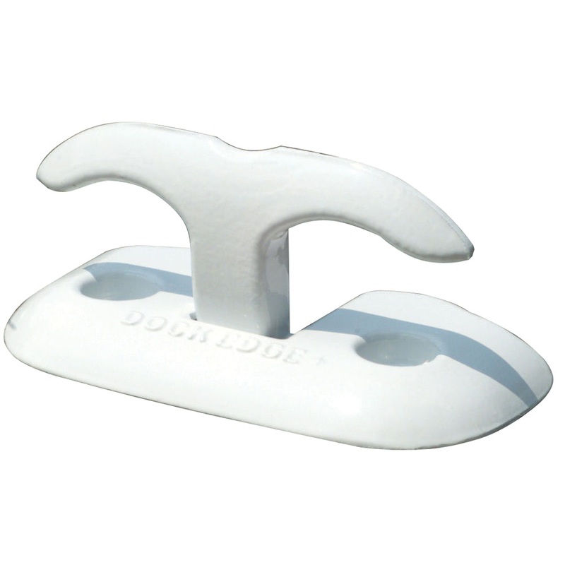 Dock Edge Flip Up Dock Cleat 6″ White [2606W-F]