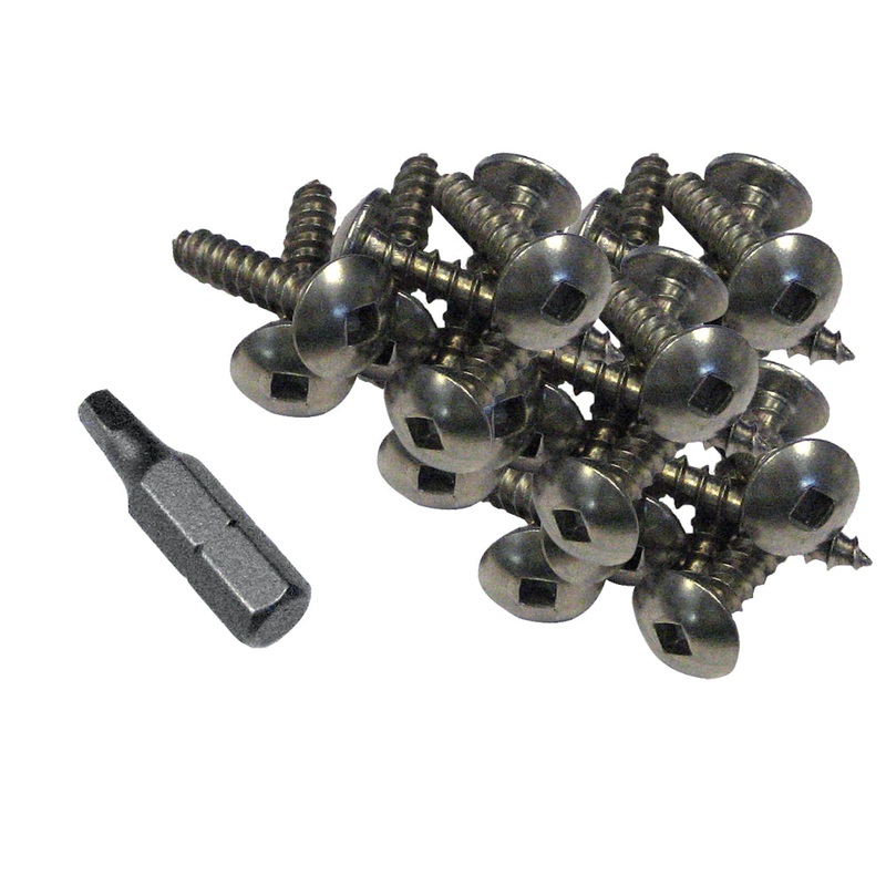Dock Edge Stainless Steel Profile Fasteners 100 PCS 1″ [1006-F]