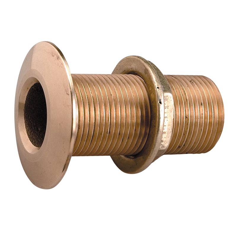 Perko 1″ Thru-Hull Fitting w/Pipe Thread Bronze MADE IN THE USA [0322DP6PLB]