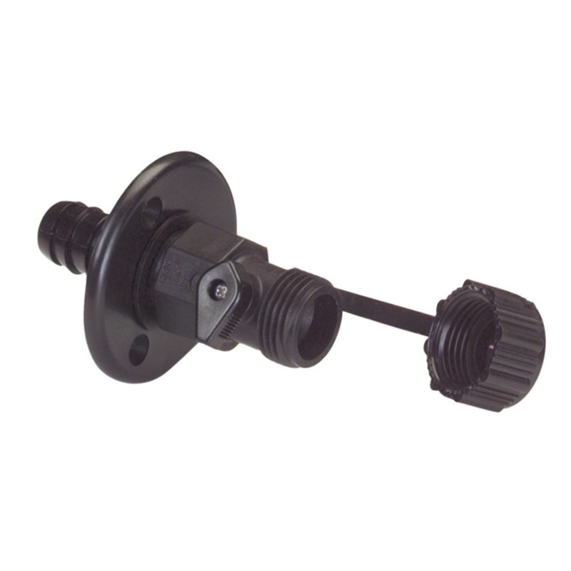 Johnson Pump Bulkhead Fitting 3/4″ Hose [09-10616]