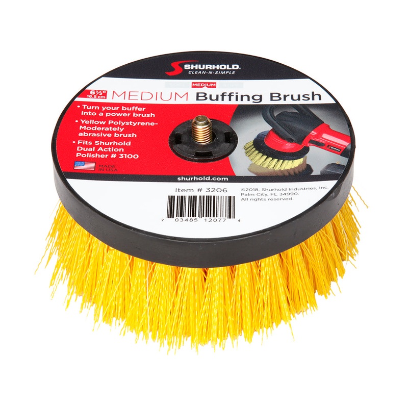Shurhold 6-1/2″ Medium Brush f/Dual Action Polisher [3206]