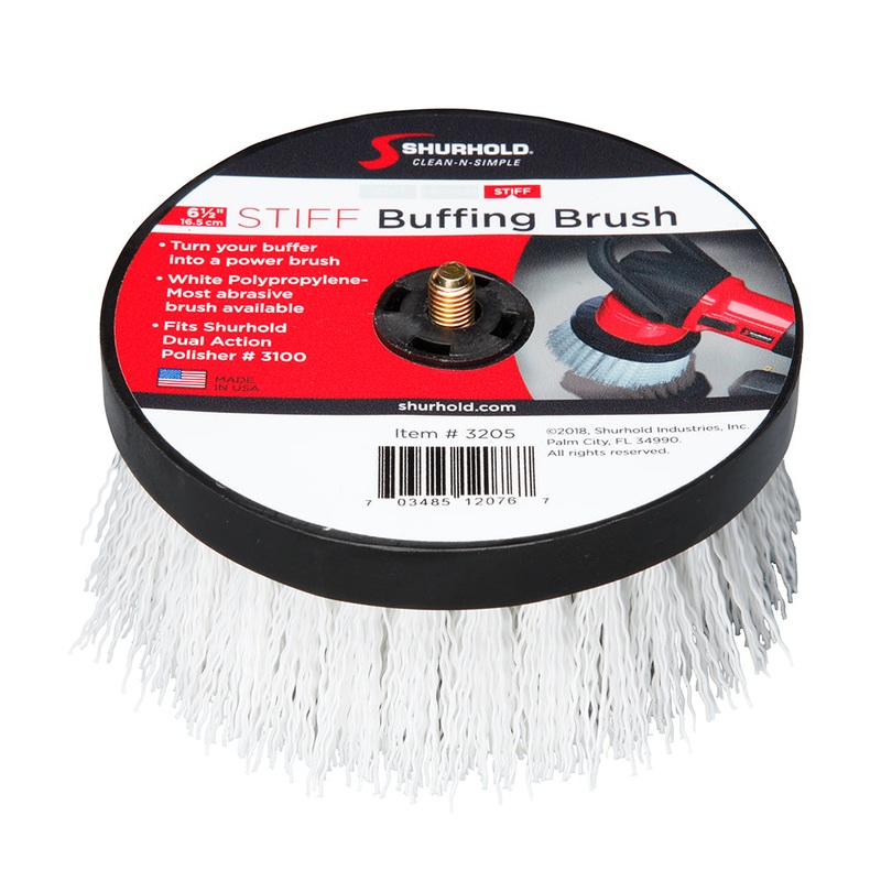 Shurhold 6-1/2″ Stiff Brush f/Dual Action Polisher [3205]