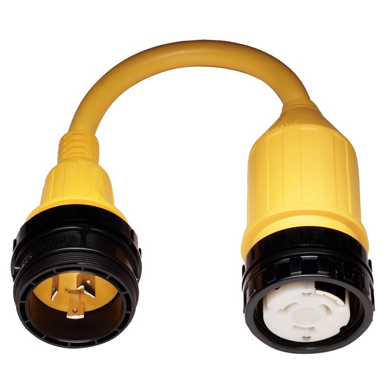 Marinco 117A Pigtail Adapter – 50A Female to 30A Male [117A]