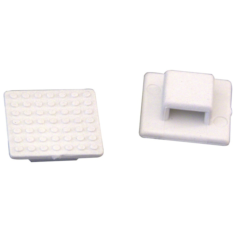 Weld Mount AT-3 Small White Nylon Wire Tie Mount – Qty. 100 [803900]