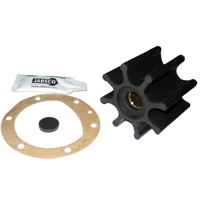 Jabsco Impeller Kit – 8 Blade – Neoprene – 2-9/16″ Diameter x 2″ W, 5/8″ Shaft Diameter [920-0001-P]