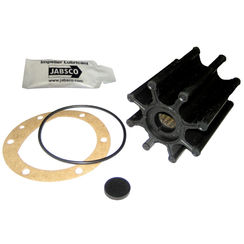 Jabsco Impeller Kit – 8 Blade – Neoprene – 2-9/16″ Diameter x 3″ W, 5/8″ Shaft Diameter [17018-0001-P]