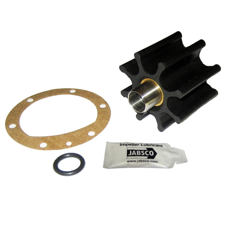 Jabsco Impeller Kit – 8 Blade – Nitrile – 2-9/16″ Diameter – Ding Drive [6056-0003-P]