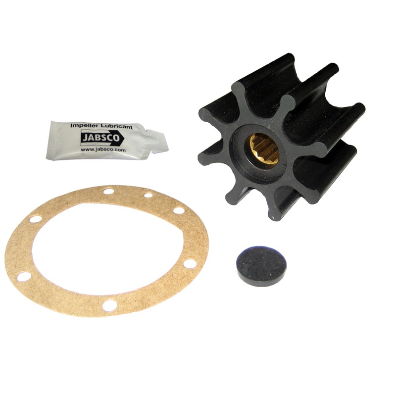 Jabsco Impeller Kit – 8 Blade – Nitrile – 2-9/16″ Diameter – Spline Drive [920-0003-P]